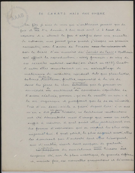 rencontre apollinaire picasso